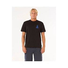 Koszulka RIP CURL Vaporcool Search Stack Tee czarny Koszulka RIP CURL Vaporcool Search Stack Tee czarny