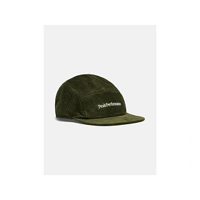 Czapka PEAK PERFORMANCE Cord Cap kolor zielony