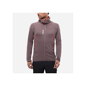 Bluza męska MILLET Fusion Grid Hoodie M fioletowa śliwkowa Bluza męska MILLET Fusion Grid Hoodie M fioletowa śliwkowa
