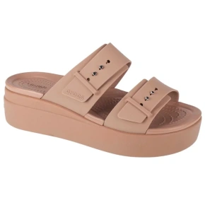 Klapki Crocs Brooklyn Low Wedge Sandal W 207431-2Q9 dámské