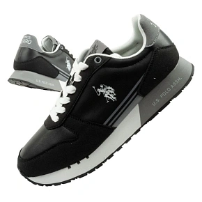 U.S Polo Assn buty sportowe sneakersy męskie modne wygodne czarne U.S Polo Assn buty sportowe sneakersy męskie modne wygodne czarne