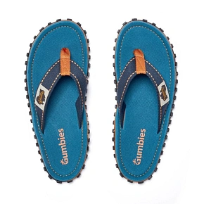 Gumbies japonki unisex ISLANDER FLIP-FLOP TRICOLOR BLUE Gumbies japonki unisex ISLANDER FLIP-FLOP TRICOLOR BLUE