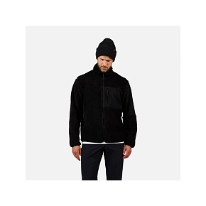 Bluza męska męska ROSSIGNOL ALLTRACK FZ SHERPA JKT czarna pánské Bluza męska męska ROSSIGNOL ALLTRACK FZ SHERPA JKT czarna pánské