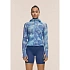 Kurtka damska CASALL Breeze Printed Running Jacket kolor granatowy