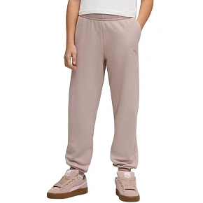 Spodnie dla dzieci Puma ESS Sweatpants CL FL beżowe 684898 89