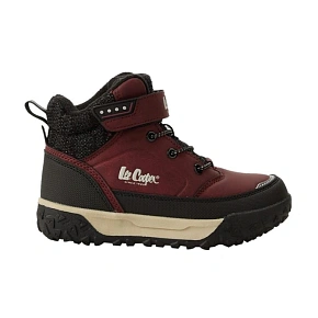 Lee Cooper buty sportowe trzewiki burgundowe za kostkę ocieplane Lee Cooper buty sportowe trzewiki burgundowe za kostkę ocieplane