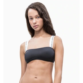 Góra od bikini KW0KW00548 zielona - Calvin Klein