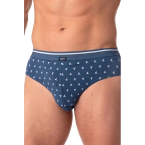 Slipy męskie 2Pack MPP 846 Dark Blue Mix - Key