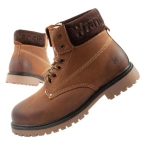 Wrangler Arch Fur buty męskie sztyblety trzewiki eleganckie ocieplane skóra naturalna