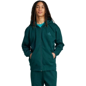Bluza męska adidas ALL SZN Fleece Full-Zip zielona JX5101 pánské