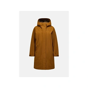 Kurtka PEAK PERFORMANCE W Treeline Insulated Parka brązowy