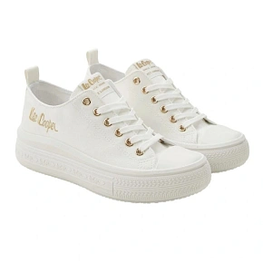 Lee Cooper buty damskie sportowe trampki białe platforma modne dámské Lee Cooper buty damskie sportowe trampki białe platforma modne dámské