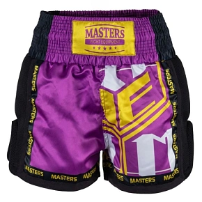 Spodenki damskie krótkie MASTERS KICKGIRL VIOLET