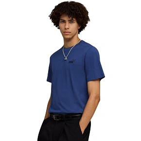 Koszulka męska Puma ESS Small No.1 Logo Tee(s) granatowa 682535 47 pánské