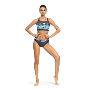 Damski dwuczęściowy strój kąpielowy S47N - turkusowy - Self