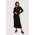Sukienka damska B242 czarny - BeWear