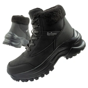 Lee Cooper buty sportowe damskie zimowe trekkingowe ocieplane czarne sznurowane dámské Lee Cooper buty sportowe damskie zimowe trekkingowe ocieplane czarne sznurowane dámské