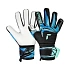 Rękawice bramkarskie Reusch Attrakt RE:Grip NC Junior czarno-niebieskie 5672535 7272