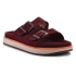 Klapki D.Franklin Nordic Sandal Buckle W DFSH405004-BURG