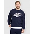 Bluza dresowa nierozpinana bez kaptura męska 4F 4FRMM00TSWSM2479-31S