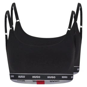 Biustonosz sportowy w paski dla kobiet BOSS 50469659-001 - HUGO