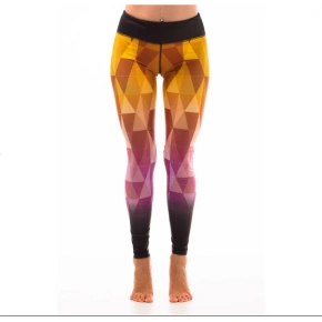 Damskie legginsy fitness Six Deuce Nefertari SD-3850-YEPI - Litexo