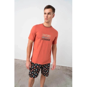 Dwuczęściowa piżama męska Rory 17618 - Vamp