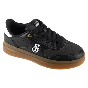 Skechers Duraleather Lace Up Snoop Cupsole Sneaker 251200-BKW Czarne 40 Skechers Duraleather Lace Up Snoop Cupsole Sneaker 251200-BKW Czarne 40