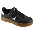 Skechers Duraleather Lace Up Snoop Cupsole Sneaker 251200-BKW Czarne 40