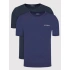 T-shirt męski - 111267 2R717 97035 - tm.niebieski - Emporio Armani