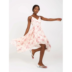 Sukienka damska SK 15952 jasny beż - FPrice