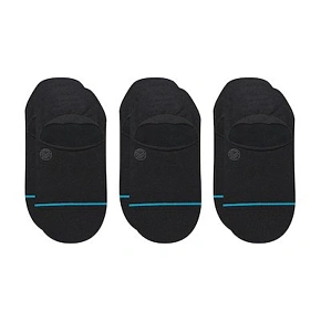 Stance Icon No Show 3 Pack Skarpety do tenisówek Czarny 3 par(y) Stance Icon No Show 3 Pack Skarpety do tenisówek Czarny 3 par(y)
