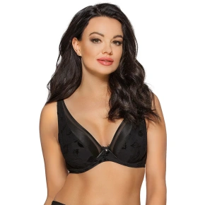 Biustonosz damski 2023 Moss czarny - Ava