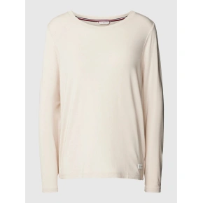 T-shirt damski UW0UW04985 ABH kremowy - Tommy Hilfiger