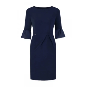 Dámské šaty Jasmine 108535 tmavě modrá - Jersa Dámské šaty Jasmine 108535 tmavě modrá - Jersa