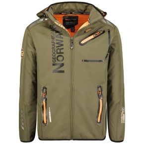 Kurtka Softshell Geographical Norway Royaute DB 068 M WY1996H/GN-Kaki / Orange pánské