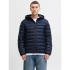 Jack&Jones męska kurtka puchowa JJEBRADLEY LIGHT PUFFER HOOD NOOS 12280970 SKY CAPTAIN