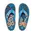 Gumbies japonki unisex ISLANDER FLIP-FLOP BLUE PALMETTO