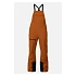 Spodnie narciarskie damskie ROSSIGNOL W Outerlimits Insulated Bib brązowe
