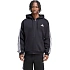 Bluza męska adidas Essentials 3-Stripes Fleece Full-Zip Hoodie czarna KY6559 pánské