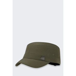 Czapka z daszkiem Buff Military Cap - solid tundra khaki rozmiar: s_m Czapka z daszkiem Buff Military Cap - solid tundra khaki rozmiar: s_m