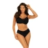 Damski dwuczęściowy strój kąpielowy Fashion 18 S940FA18-19 Czarny - Self