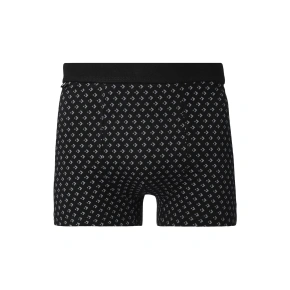 Bokserki męskie MBX550-393 czarne z nadrukiem - Moraj
