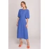 Sukienka damska S399 Royal Blue - Stylove