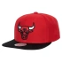 Czapka z daszkiem Mitchell &amp; Ness NBA Chicago Bulls M HHSS3264-CBUYYPPPRDBK