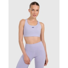 Biustonosz treningowy ze średnim wsparciem 4F 4FWAW25USBAF174-34S