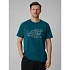 T-shirt regular z nadrukiem męski 4F 4FRSS26TTSHM3989-10S