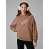 Bluza dresowa loose z kapturem damska 4F 4FRSS26TSWSF2836-83S dámské