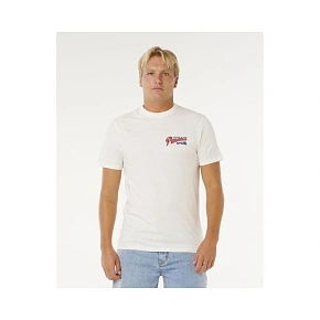 Koszulka męska RIP CURL Desti Animals Tee biała Koszulka męska RIP CURL Desti Animals Tee biała