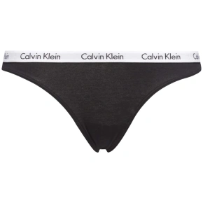 Stringi damskie Carousel 0000D1617E 001 Czarny - Calvin Klein